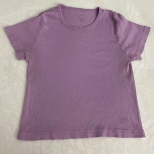 Purple Crop Top